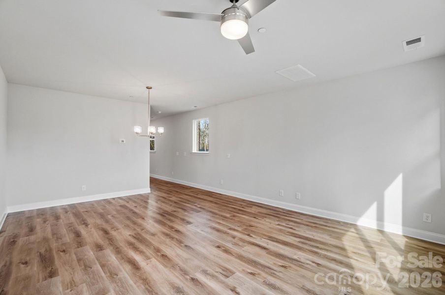 Spacious, unfurnished interior of a new home in , Charlotte (Image 38). Spacious, unfurnished interior of a new home in , Charlotte (Image 38).
