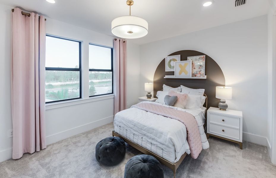 Representative furnished interior of a home built from the Sanibel by DiVosta in Orchid Isles, Palm Beach Gardens (Image 10).