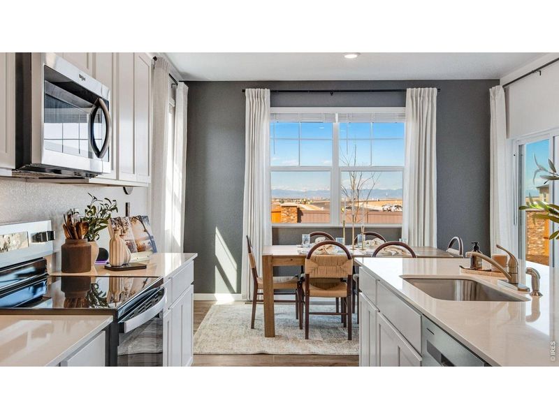 Furnished interior view inside a new home in Prairie Song, Windsor (Image 3).