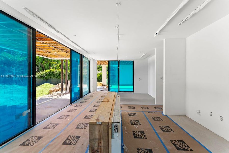 Furnished interior view inside a new home in , Pinecrest (Image 15). Furnished interior view inside a new home in , Pinecrest (Image 15).