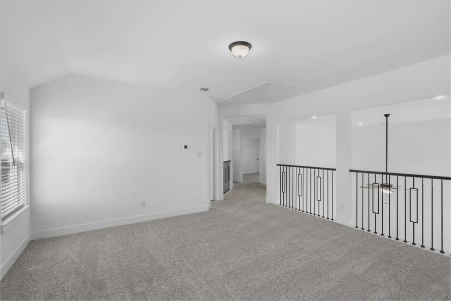 Representative unfurnished interior of a home built from the Emma by Chesmar Homes in Bridgeland, Elgin (Image 22).