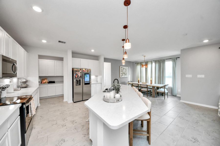 Furnished interior view inside a new home in , Cypress (Image 29).