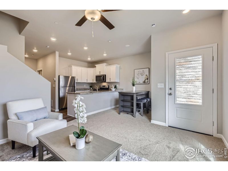 Furnished interior view inside a new home in Johnstown Village, Johnstown (Image 9).
