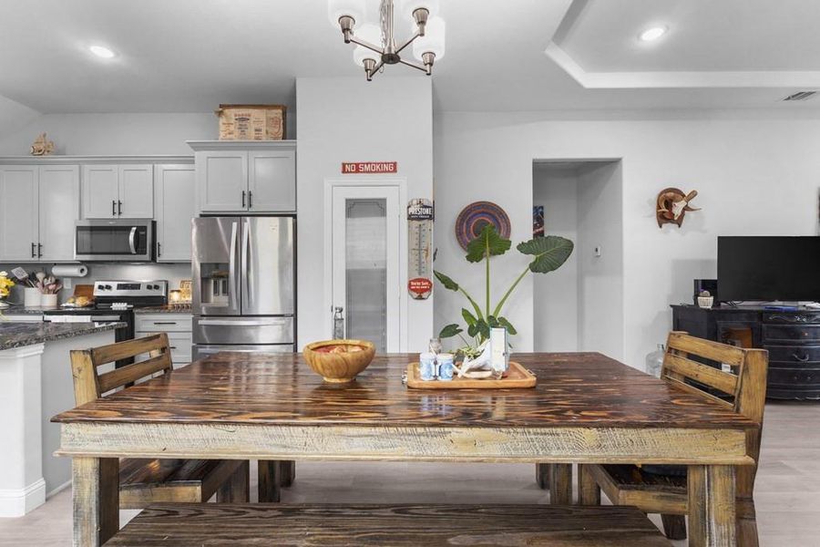 Furnished interior view inside a new home in , Mabank (Image 8).