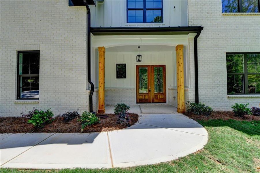 Exterior details and patio area of a home in , Snellville (Image 3).