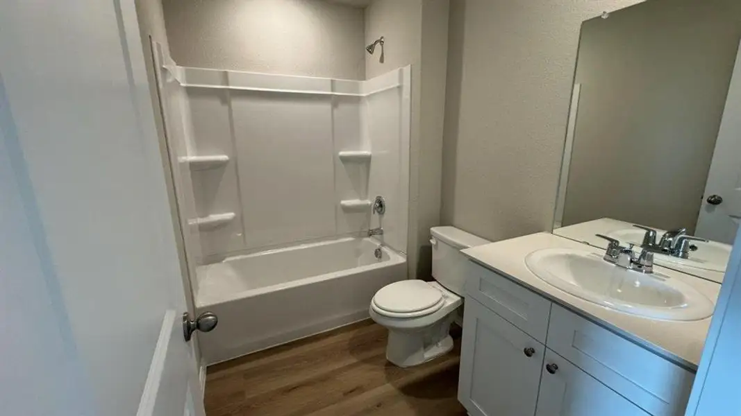 Furnished interior view inside a new home in Hickory Grove, Denton (Image 6). Furnished interior view inside a new home in Hickory Grove, Denton (Image 6).