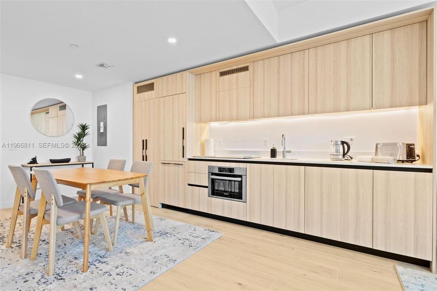 Furnished interior view inside a new home in , Miami (Image 47).