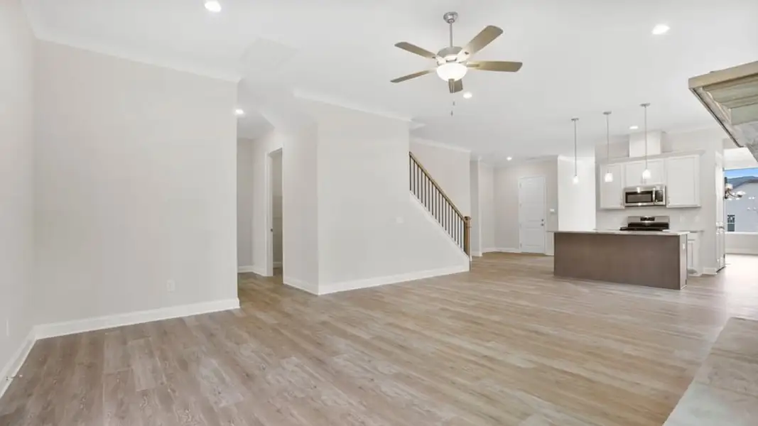 Spacious, unfurnished interior of a new home in Briargate, Fountain Inn (Image 22).