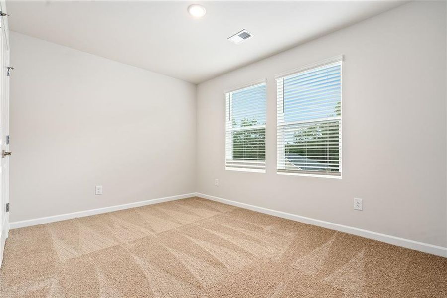 Spacious, unfurnished interior of a new home in Crossvine Village, LaGrange (Image 16). Spacious, unfurnished interior of a new home in Crossvine Village, LaGrange (Image 16).