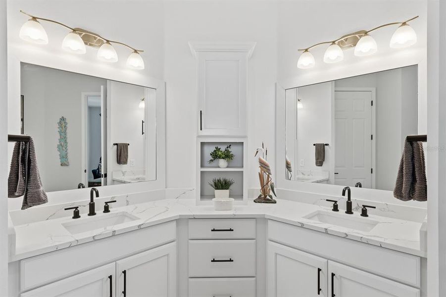 Furnished interior view inside a new home in The Reserve at Twin Rivers, Parrish (Image 14). Furnished interior view inside a new home in The Reserve at Twin Rivers, Parrish (Image 14).