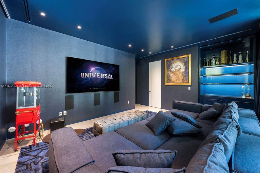 Furnished interior view inside a new home in , Coral Gables (Image 36).