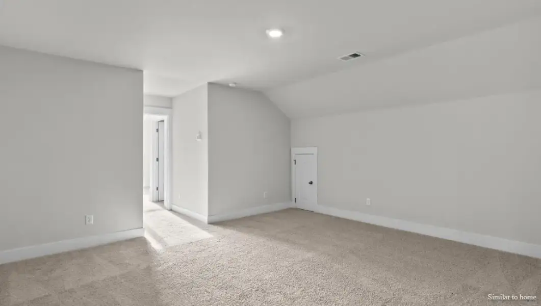 Spacious, unfurnished interior of a new home in The Highlands at Cedar Hill Landing, Navassa (Image 38).