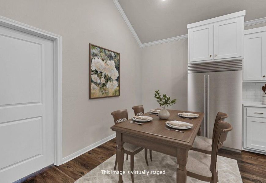 Furnished interior view inside a new home in , McGregor (Image 6). Furnished interior view inside a new home in , McGregor (Image 6).