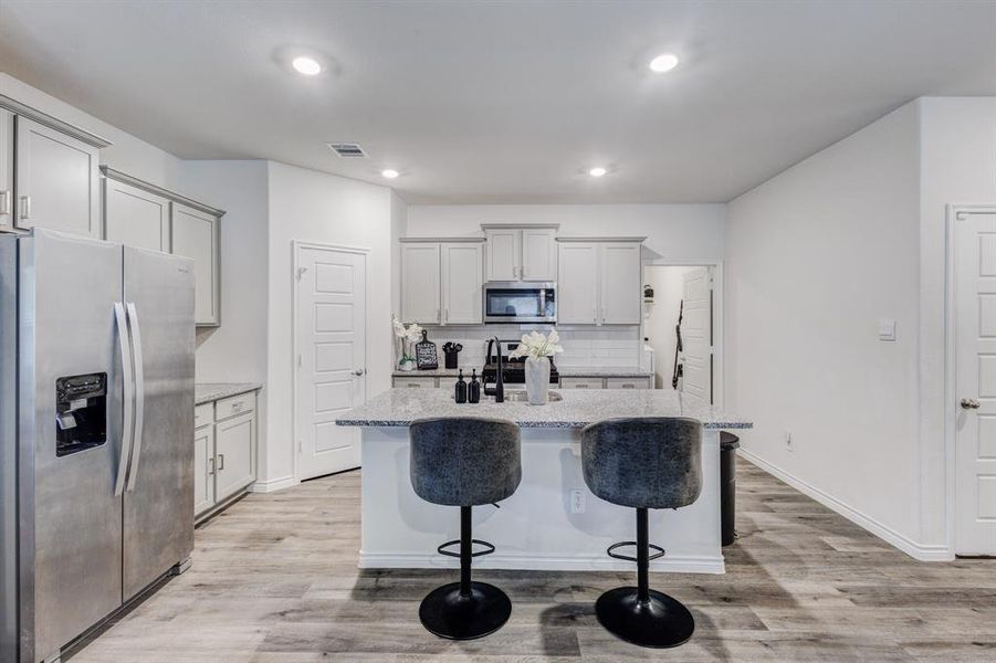 Furnished interior view inside a new home in , Aubrey (Image 17). Furnished interior view inside a new home in , Aubrey (Image 17).