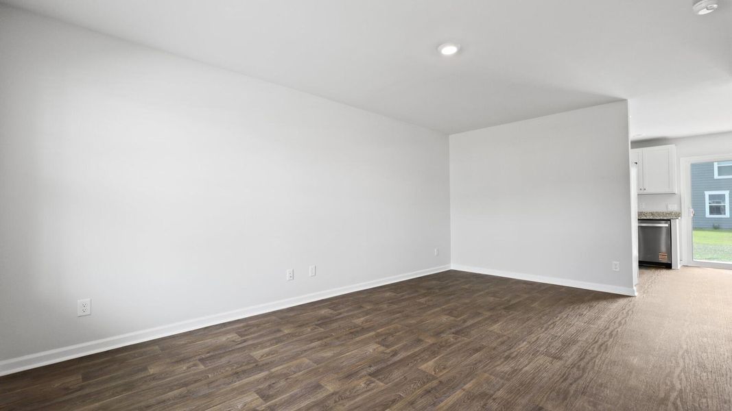 Spacious, unfurnished interior of a new home in Center Pointe, Santee (Image 11).