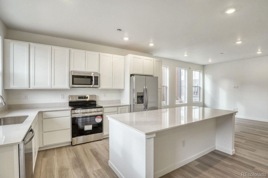 Furnished interior view inside a new home in Sterling Ranch, Littleton (Image 3).
