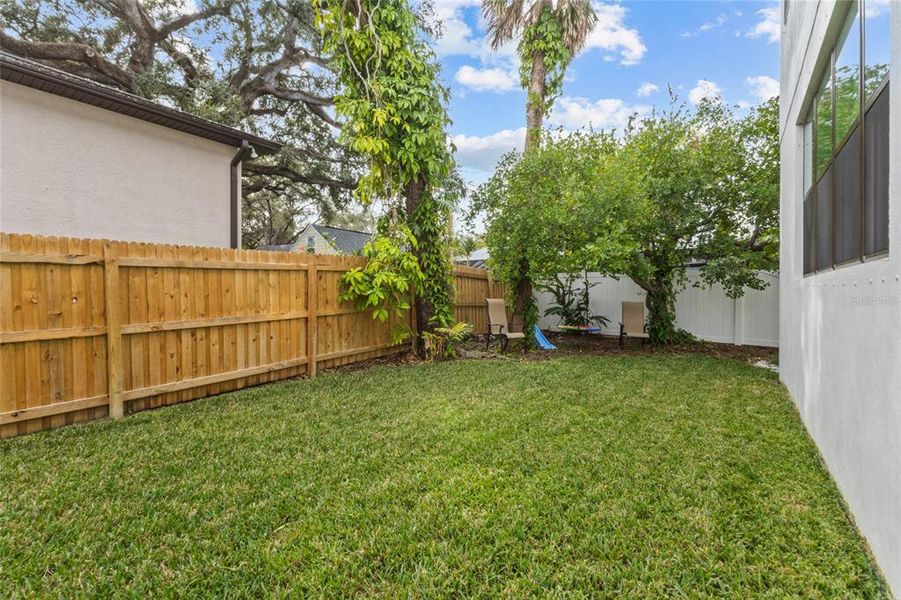 Exterior details and patio area of a home in , Tampa (Image 28). Exterior details and patio area of a home in , Tampa (Image 28).