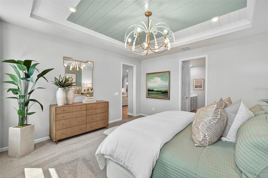 Furnished interior view inside a new home in Crosswind Ranch, Parrish (Image 14). Furnished interior view inside a new home in Crosswind Ranch, Parrish (Image 14).