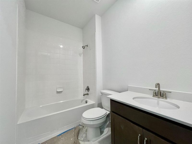 Actual progress of your home.