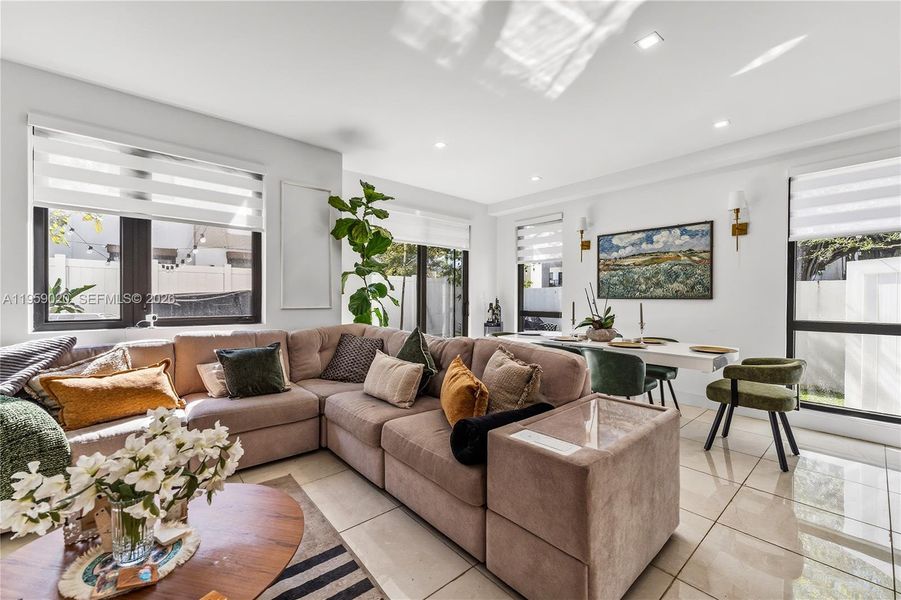 Furnished interior view inside a new home in , Dania Beach (Image 15).