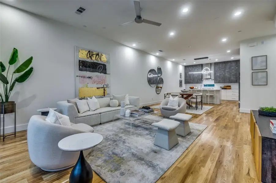 Furnished interior view inside a new home in , Addison (Image 11).