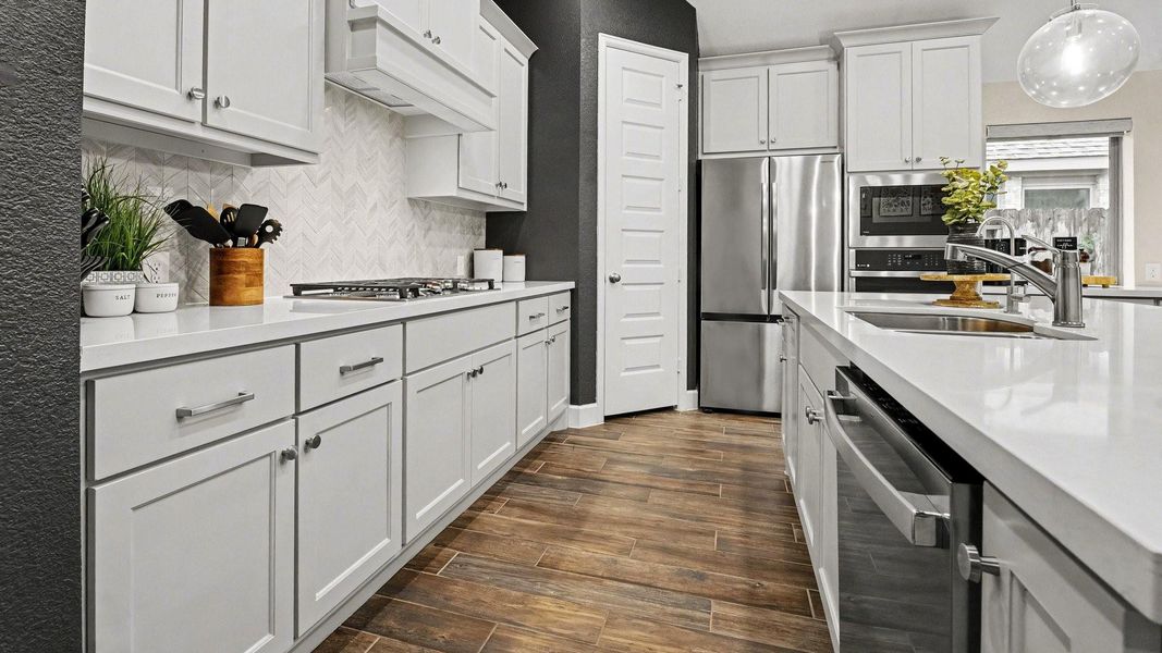 Furnished interior view inside a new home in Riceland, Mont Belvieu (Image 11).