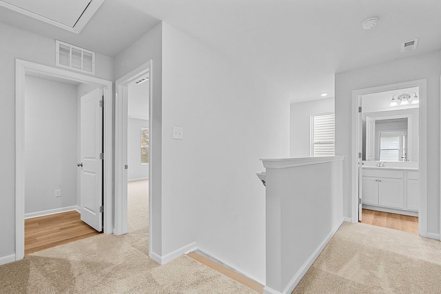 Spacious, unfurnished interior of a new home in Hanes Lake, Winston-Salem (Image 23).