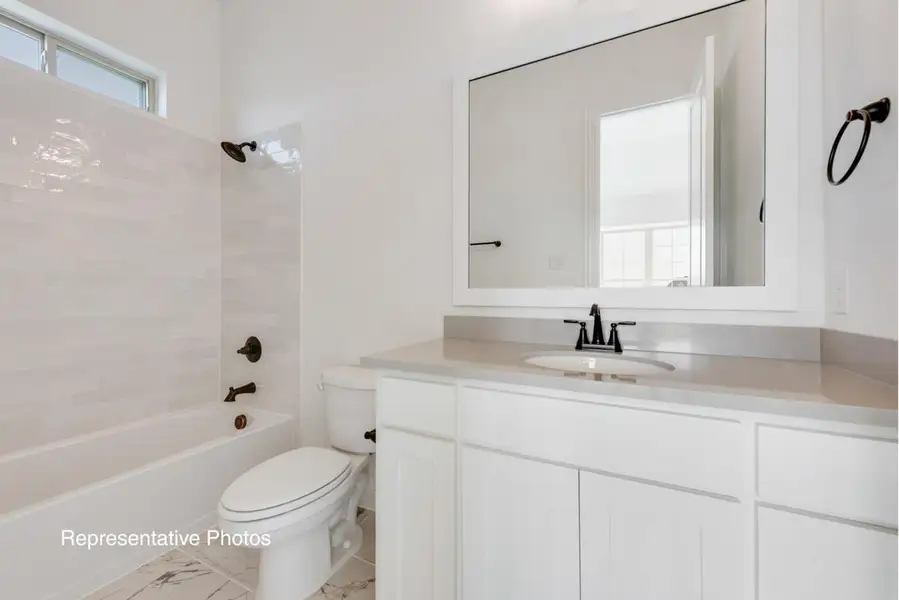 Representative furnished interior of a home built from the Grand Estate by Grand Homes in Kings Crossing, Parker (Image 13).