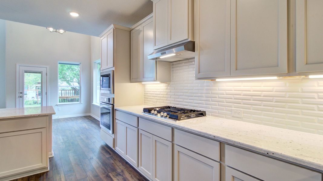 Furnished interior view inside a new home in The Crossvine, Schertz (Image 11).
