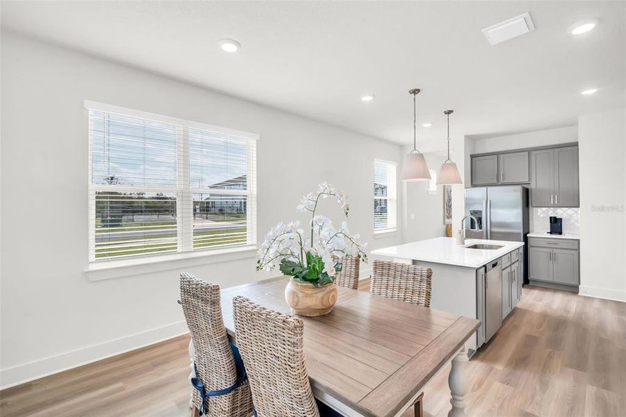 Furnished interior view inside a new home in , Hudson (Image 13).