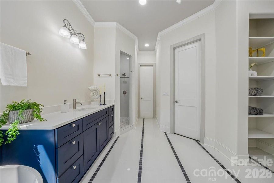 Furnished interior view inside a new home in , Waxhaw (Image 42).