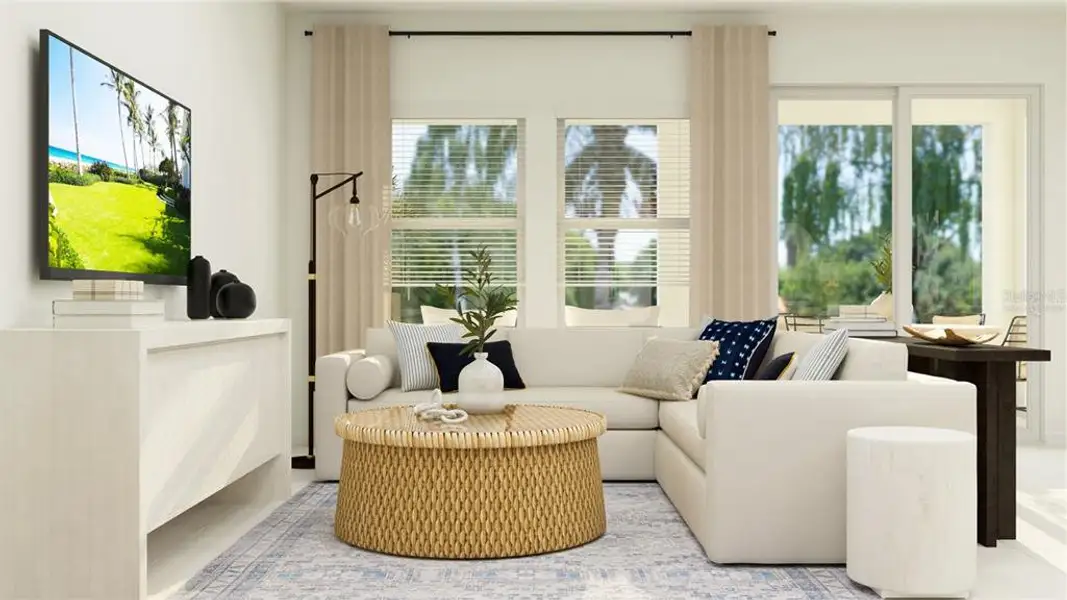 Furnished interior view inside a new home in , Debary (Image 7).