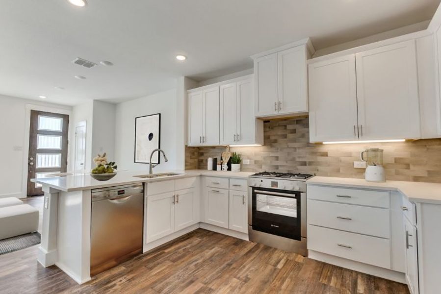 Furnished interior view inside a new home in Talia, Mesquite (Image 14).