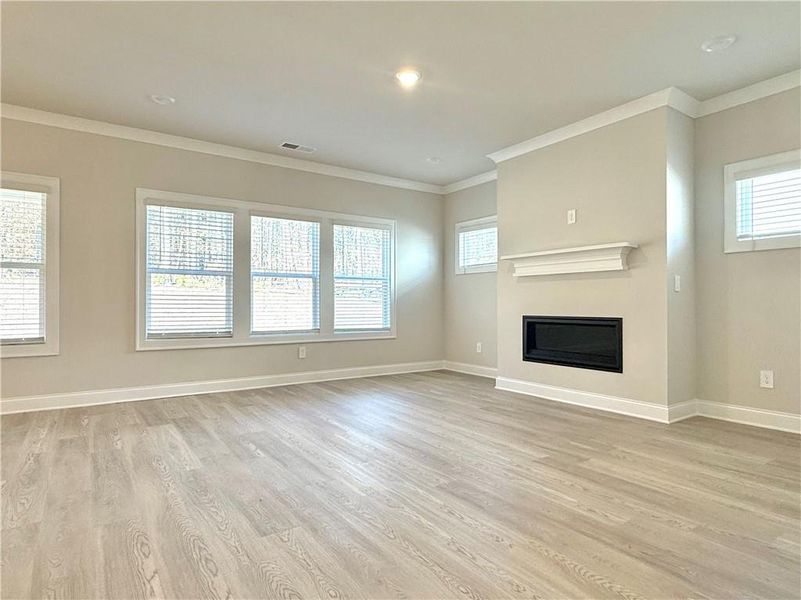 Spacious, unfurnished interior of a new home in Vines at Mill Creek - Legacy Series, Braselton (Image 25).