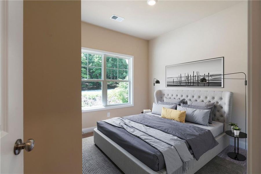 Furnished interior view inside a new home in , Waleska (Image 9).