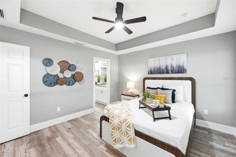 Furnished interior view inside a new home in , Plant City (Image 15).