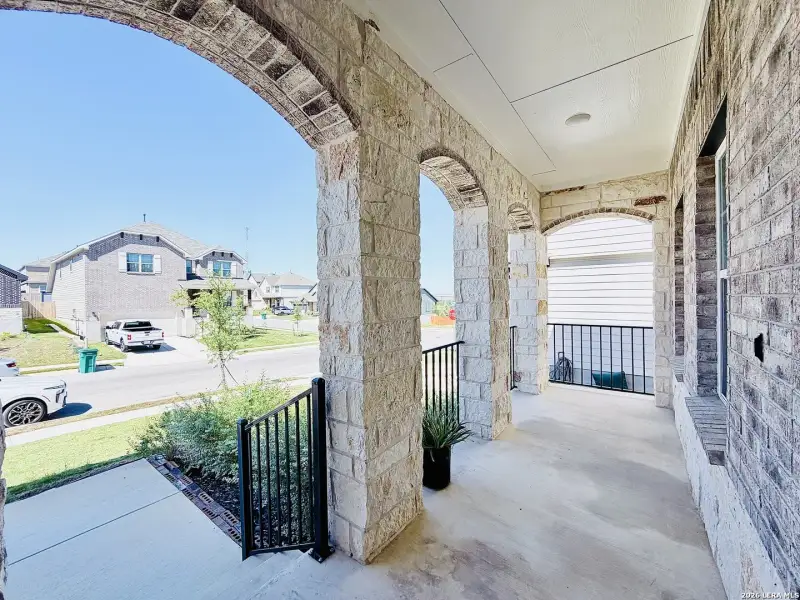 Exterior details and patio area of a home in , Live Oak (Image 4).