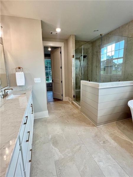 Furnished interior view inside a new home in , Greensboro (Image 6).