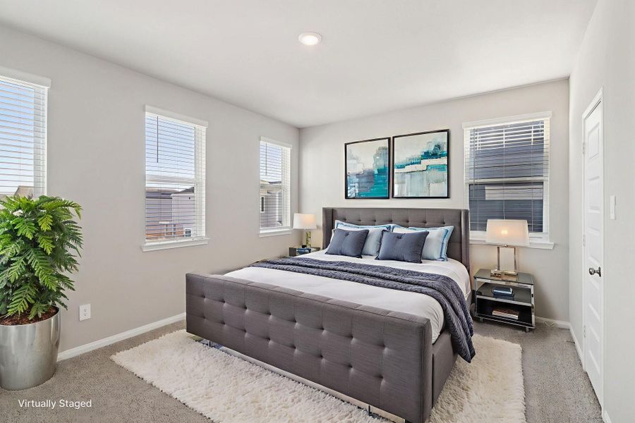 Furnished interior view inside a new home in Kemah Crossing - Luxe Series, Kemah (Image 16).