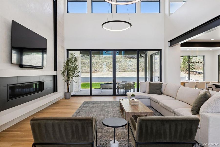 Furnished interior view inside a new home in , Littleton (Image 4).