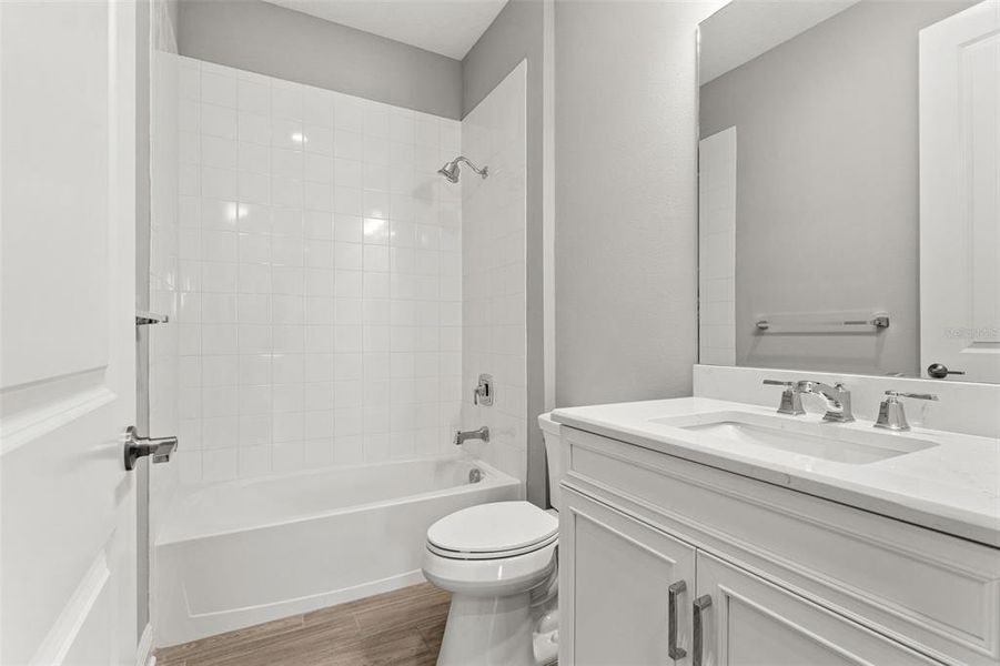 Furnished interior view inside a new home in Palm Grove, Lakewood Ranch (Image 18). Furnished interior view inside a new home in Palm Grove, Lakewood Ranch (Image 18).