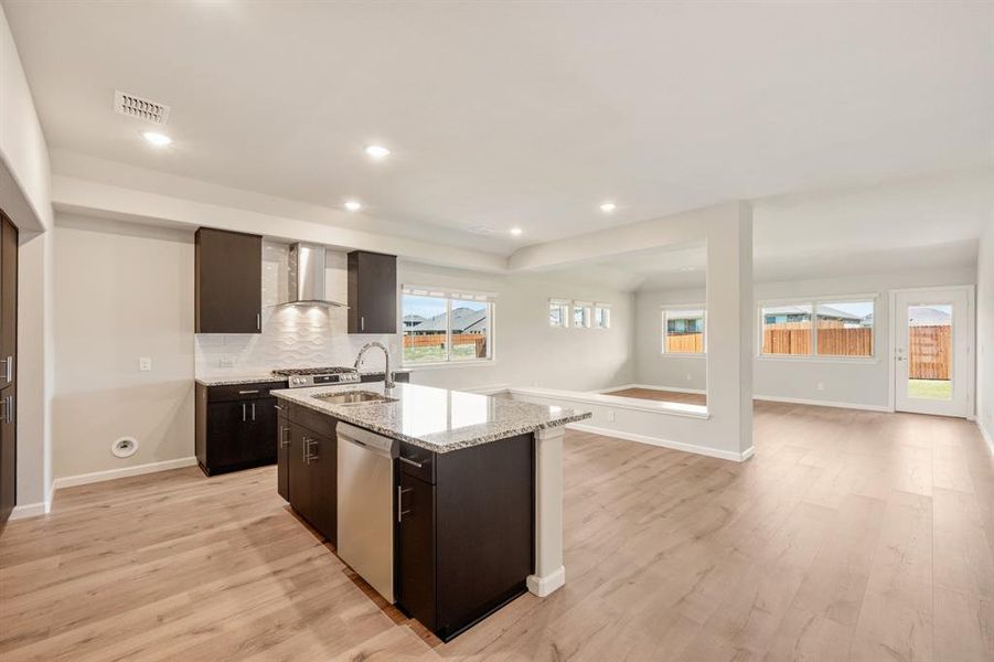 Furnished interior view inside a new home in Eagle Glen Elements, Alvarado (Image 16).