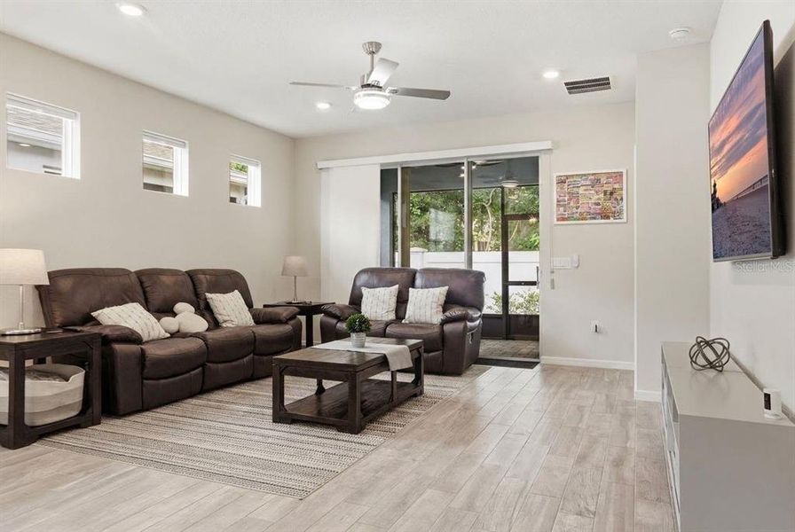 Furnished interior view inside a new home in Del Webb Oasis, Winter Garden (Image 13). Furnished interior view inside a new home in Del Webb Oasis, Winter Garden (Image 13).