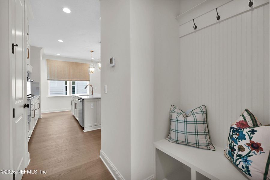 Furnished interior view inside a new home in Mariposa at EverRange 40' Series, Jacksonville (Image 39).