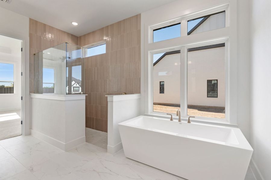 Furnished interior view inside a new home in NorthGlen, Haslet (Image 16).