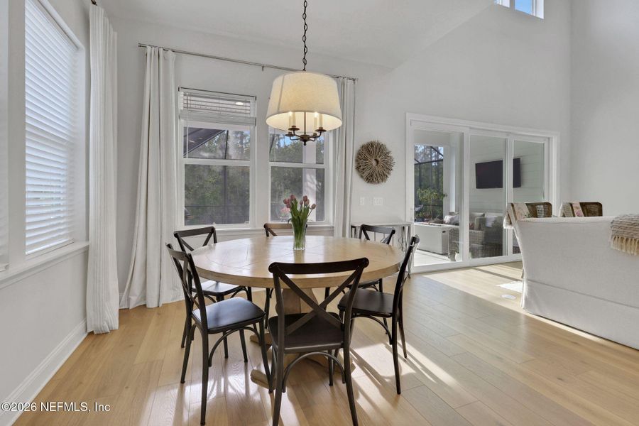 Furnished interior view inside a new home in Settler's Landing at Nocatee, Ponte Vedra (Image 50).