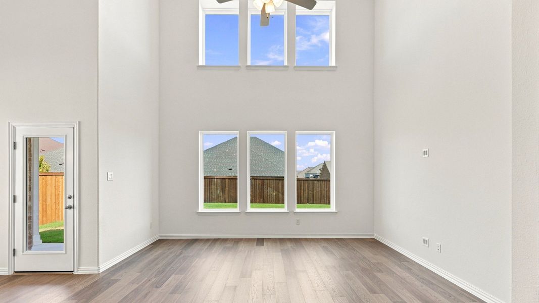 Furnished interior view inside a new home in Anna Ranch, Anna (Image 19).