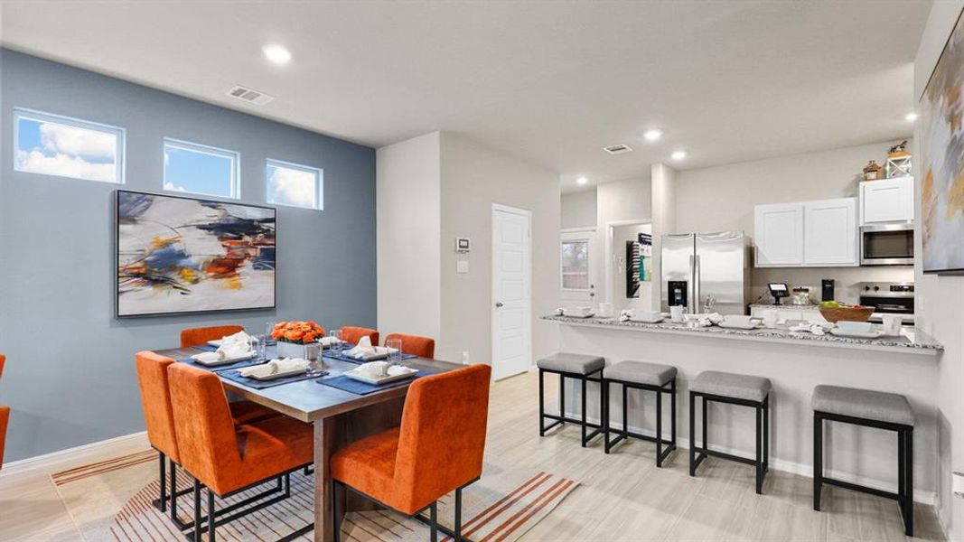 Furnished interior view inside a new home in Orchard Village, Fort Worth (Image 12).