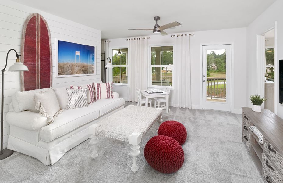 Furnished interior view inside a new home in Carriage Estates, Lexington (Image 14).