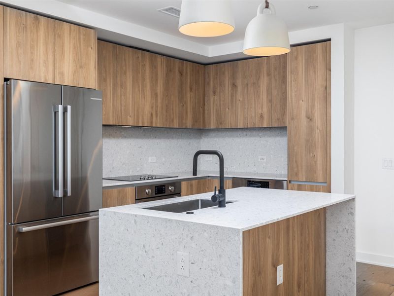 Close-up of interior finishes inside a home in , Austin (Image 9). Close-up of interior finishes inside a home in , Austin (Image 9).